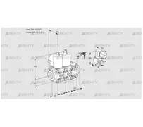 VCS1E15R/15R05NNVWL/BYPP/PPPP (88107769) Сдвоенный газовый клапан Kromschroder