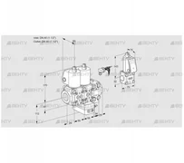 VCH2E40R/40R05NHEVWL/PPBS/PPPP (88104659) Клапан с регулятором расхода Kromschroder