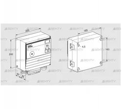 BCU465-10/1LW3GBPA (88612376) Блок управления горением Kromschroder