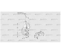 VAS2T25/-N/NWSR (88025930) Газовый клапан Kromschroder