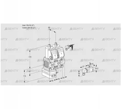 VCD2E50R/50R05FD-50NWR/3-PP/PPPP (88104211) Регулятор давления Kromschroder