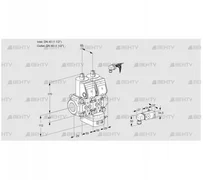 VCG2E40R/40R05NGEWR/PPPP/2--3 (88101156) Клапан с регулятором соотношения Kromschroder