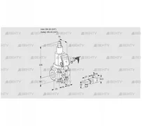 VAS120R/LWSR (88025324) Газовый клапан Kromschroder