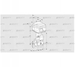 RVS 2/YML10W60E-3 (86060052) Регулирующий клапан Kromschroder