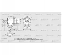 ZIO 200KB-450/435-(34)D (84277056) Газовая горелка Kromschroder