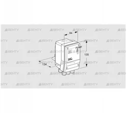 TC 1V05K/K (84765545) Автомат контроля герметичности Kromschroder