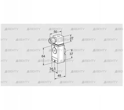 DG 150VC5-6WG (84448431) Датчик-реле давления газа Kromschroder