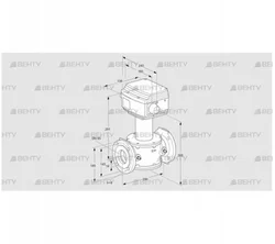 RV 65/MF03W60S1 (86060801) Регулирующий клапан Kromschroder