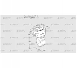 IBG50/32Z05/40A2AR10 (88301021) Дроссельная заслонка Kromschroder