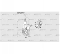 VAS1-/25R/LQ (88002344) Газовый клапан Kromschroder