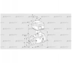 RVS 50/LF03W30E-3 (86060281) Регулирующий клапан Kromschroder