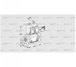 VCS8100F05NNKGRB/PPPP/PPPP (88207651) Сдвоенный газовый клапан Kromschroder