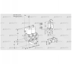 VCD1E15R/15R05ND-100WL3/PPZS/2--3 (88100154) Регулятор давления Kromschroder