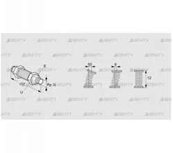 EKO 15RA (03262041) Газовый компенсатор Kromschroder