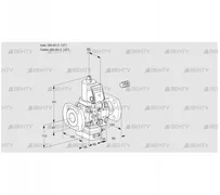 VAH2E40F/40F05HEVWSR/PP/PP (88102737) Клапан с регулятором расхода Kromschroder