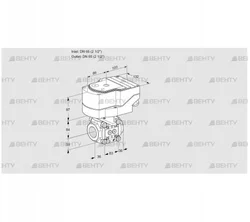 IFC3T65/65N05-32PPPP/20-60Q3T (88302569) Регулирующий клапан с сервоприводом Kromschroder