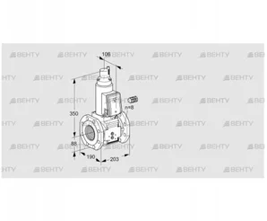 VAS780F05LQ3B/PP/PP (88202720) Газовый клапан Kromschroder