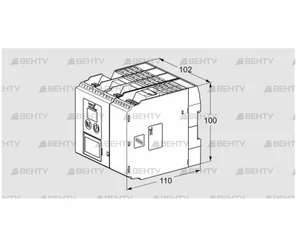 BCU560QC0F0U0D0K0-E (88670603) Блок управления горением Kromschroder