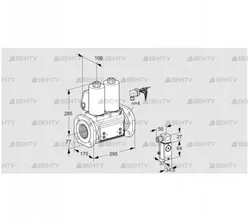 VCS665F05NNWLB/4-PP/P4PP (88207390) Сдвоенный газовый клапан Kromschroder