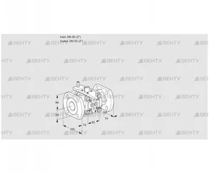 VFC350/50F05-40PPMM (88303513) Регулирующий клапан Kromschroder