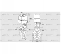 IDR200Z03D350AU/50-30W20E (88303168) Дроссельная заслонка Kromschroder