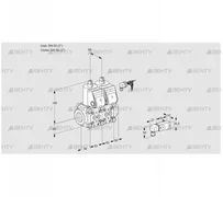 VCS3E50R/50R05NNWR/-3PP/PPPP (88101675) Сдвоенный газовый клапан Kromschroder