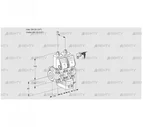 VCG1E20R/15R05NGEWR3/PPPP/PPPP (88100075) Клапан с регулятором соотношения Kromschroder