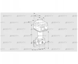 RV 2/BML10Q60S1 (86060545) Регулирующий клапан Kromschroder