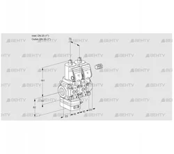 VCD1E25R/25R05D-100NWSR/PPPP/PPPP (88106385) Регулятор давления Kromschroder