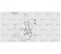 VCG3E50F/50F05NGNWR3/PPPP/PPPP (88102958) Клапан с регулятором соотношения Kromschroder