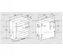 BCU480W2P6C1D0000K1E1-/LM400WF3O0E1- (88680098) Блок управления горением Kromschroder