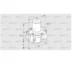 GDJ 25R04-0Z (03155043) Регулятор давления Kromschroder