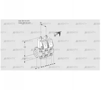 VCS1E15R/15R05NNKR/PPPP/PPPP (88102824) Сдвоенный газовый клапан Kromschroder