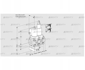 VCD1E20R/20R05D-100LWSL8/PPPP/PPPP (88103933) Регулятор давления Kromschroder