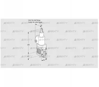 VAS2T-/LQGL (88026086) Газовый клапан Kromschroder