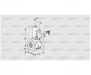 VAS780F05NWSRB/PP/PP (88203122) Газовый клапан Kromschroder