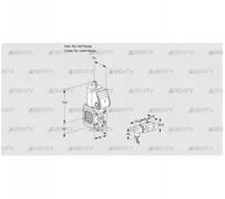 VAS1T-/NQ (88029043) Газовый клапан Kromschroder