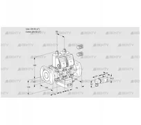 VCH3E50F/50F05NHEWR3/-3PP/PPPP (88106340) Клапан с регулятором расхода Kromschroder