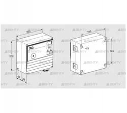 BCU465T-3/1LR8-OB1/1 (88612664) Блок управления горением Kromschroder