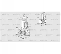 VAS7T80A05LQGRE/VP/B- (88206552) Газовый клапан Kromschroder