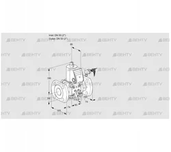 VAS350F/NW (88012590) Газовый клапан Kromschroder