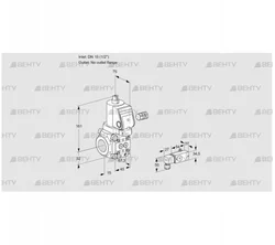 VAS115/-R/NKGR (88003782) Газовый клапан Kromschroder