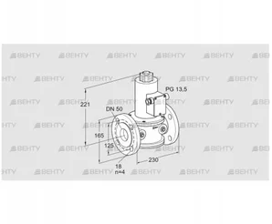 VR 50F01NT33D (85248450) Воздушный электромагнитный клапан Kromschroder