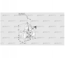 VAS350F/NKSR (88011647) Газовый клапан Kromschroder