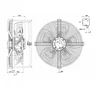 Осевой вентилятор ebmpapst S4D630BH0107