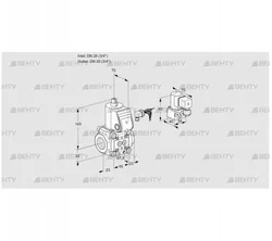 VAS120R/NW (88007651) Газовый клапан Kromschroder