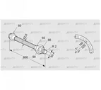 ES 50RA800 (03263074) Шланг из нержавеющей стали Kromschroder