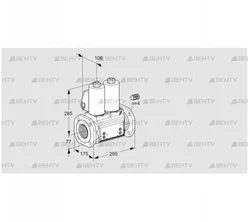 VCS665F05NNWL3B/PPPP/PPPM (88207944) Сдвоенный газовый клапан Kromschroder