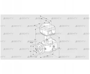 RVS 65/LF03W30E-3 (86060330) Регулирующий клапан Kromschroder