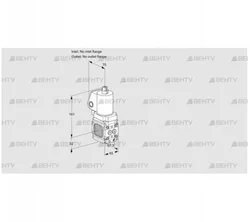 VAS1T-/NKSL (88010555) Газовый клапан Kromschroder